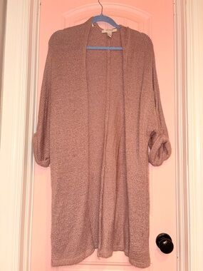 Forever 21 Open-Front Knit Cardigan